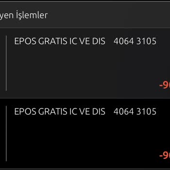 Gratis Kartımdan Fazla Para Çekti