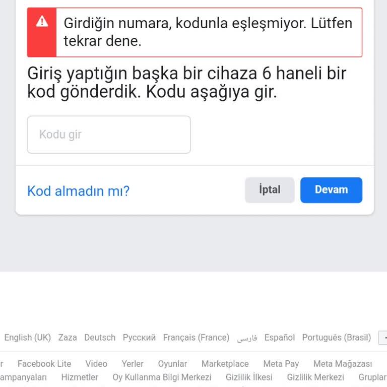 Facebook Hesabım Çalındı