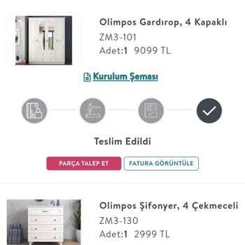 Vivense'nin Eksik İade Yapması