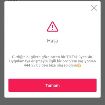 TikTak Kirala Üyelik İşlemlerini Yapamıyorum Yardımcı Olur Musunuz Rica Etsem