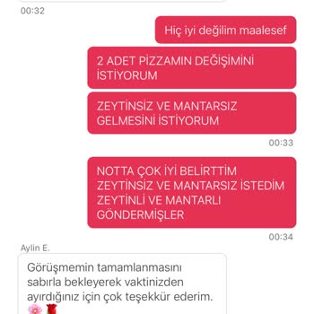 Adana Yüreğir Domino's Pişmanlığı