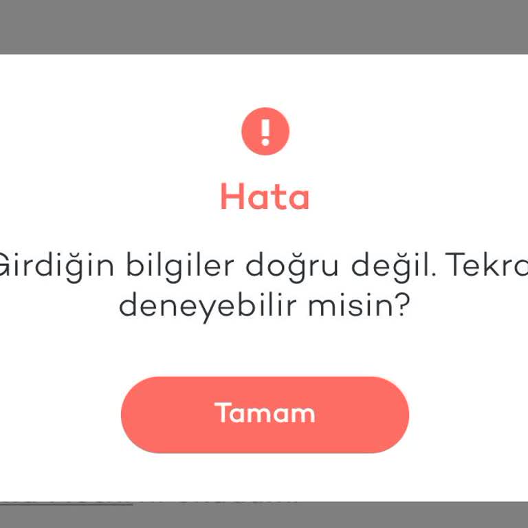 Tosla'ya Kayıt Olamıyorum