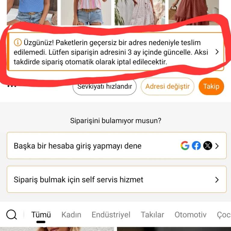 App.temu.cyou Temu Geçersiz Adres Uyarısı 😡