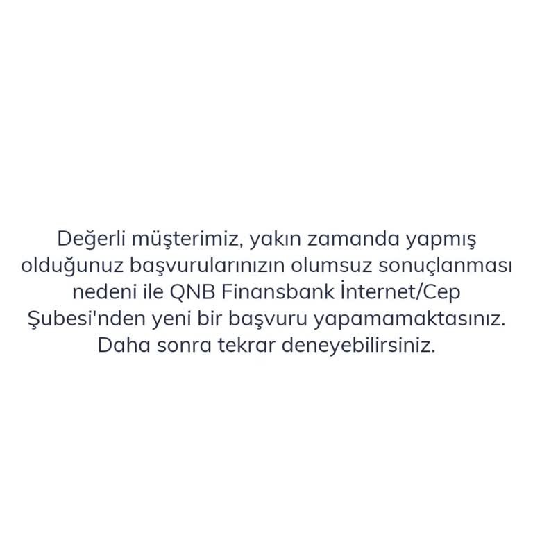 QNB Finansbank Faizsiz Kredi Nakit Avans Saçmalığı