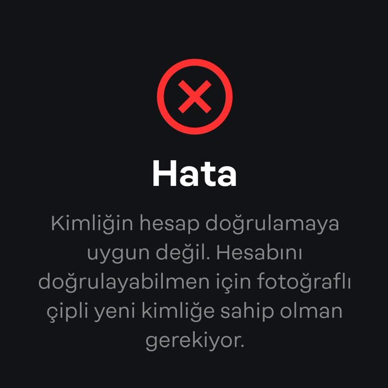 Papara Kartının Kimlik Okuma Sorunu