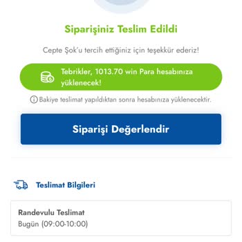 Şok Win Bakiyelerimi Yüklemiyor