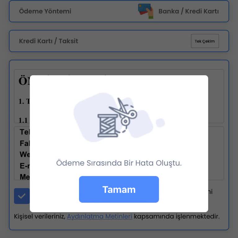 LC Waikiki Alışveriş Yapamıyorum Acil Çözüm