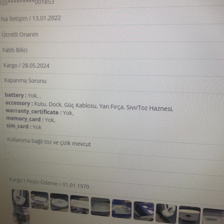 Neabot Nomo (pişmanlıktır) Batarya Sorunu.