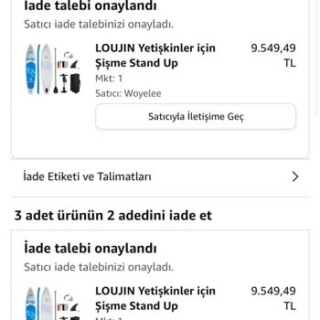 Amazon Para İadesi Yapmıyor