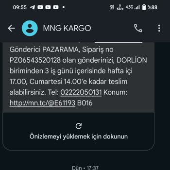 MNG Kargo Yanlış Şube Nedeniyle Kargomuzu Teslim Alamıyoruz!
