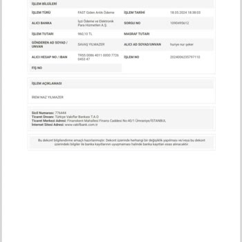 Hoi Wears - Huriş Butik Instagram Üzerinden Satın Alınan Ürünün Kargolanmaması Şikayeti