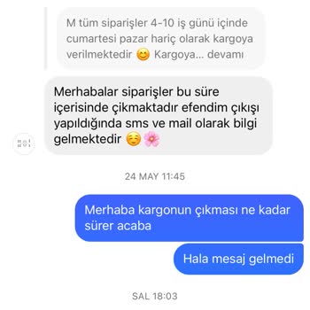 Hoi Wears - Huriş Butik Instagram Üzerinden Satın Alınan Ürünün Kargolanmaması Şikayeti