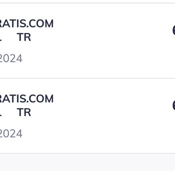 Gratis Appte Kartımdan İki Kere Çekim Yapıldı!