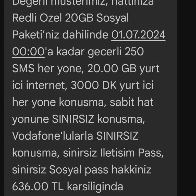 Vodafone Fahiş Fatura Zammı