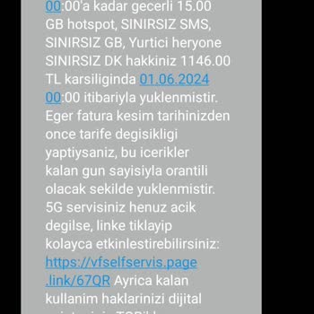 Vodafone Tarifeme 4,5 Kat Haksız Hukuksuz Zam Yaptı