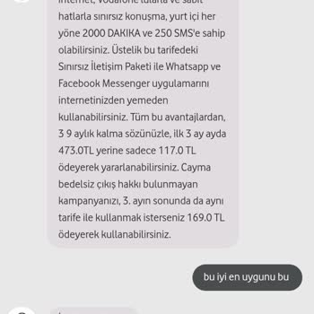 Vodafone Fazladan Paralarınızı Alıyor.!