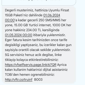 Vodafone'da Taahhüt Bitiminden Sonra Her Ay Fahiş Fiyat Zammı Yapması