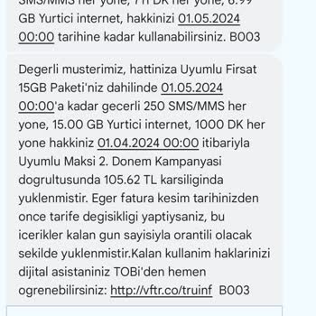 Vodafone'da Taahhüt Bitiminden Sonra Her Ay Fahiş Fiyat Zammı Yapması