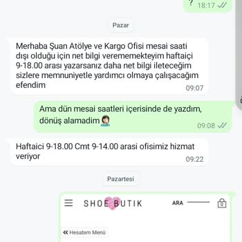 Shoe Butik Mağduruyum