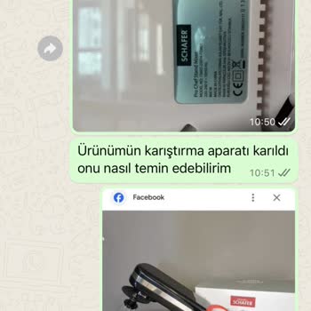 Schafer Hamur Yoğurma Makinesi Şikayeti