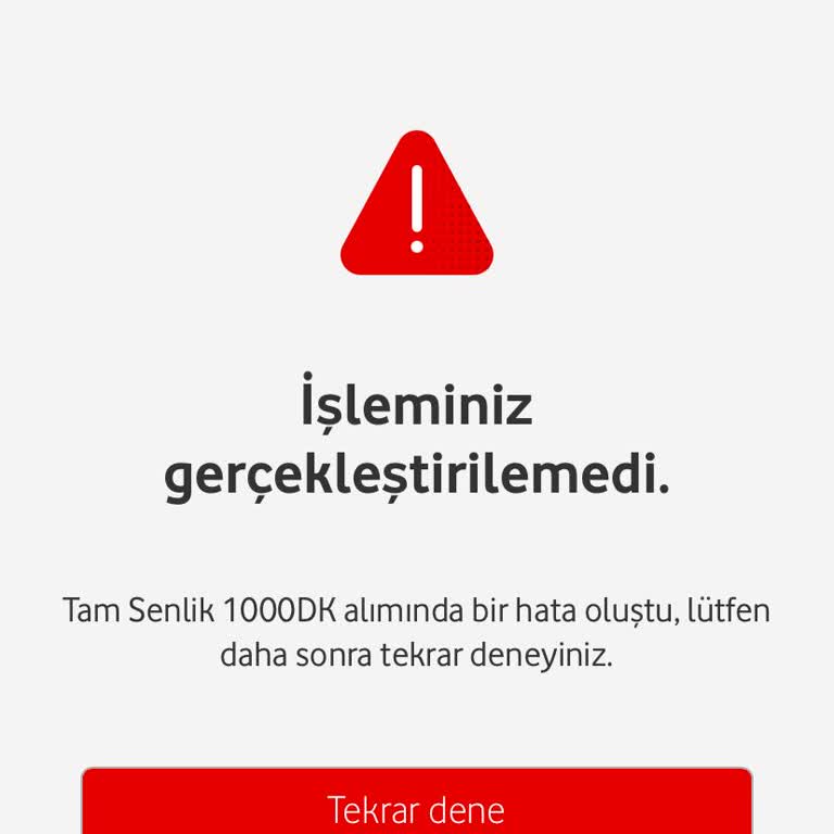Vodafone Paketi Vermeden Para Çekiyor.