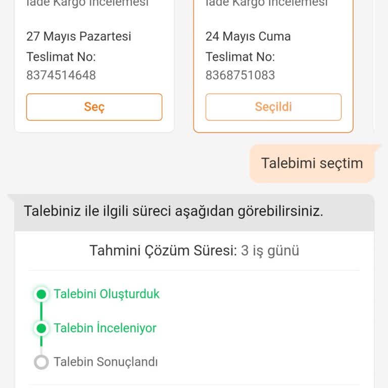 Trendyolmilla Ürün Göndermiyor Kargo Kaybediyor.