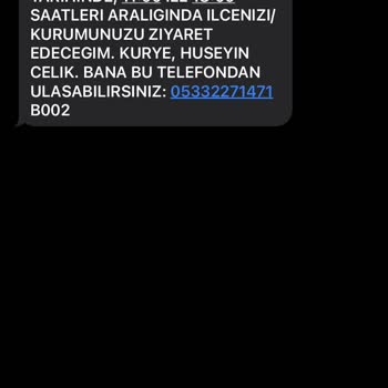 Burgan Bank Kurye Memnuniyetsizliğine Dair