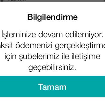 Garantibankası Kredi Taksiti Ödeyememe