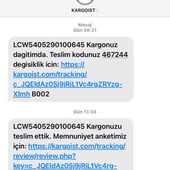 LCW Be Kargoist Firmasının Sorumsuzluğu
