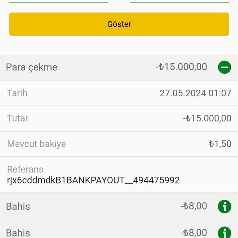Bets10 Yanlış IBAN'a Yapılan Ödeme Sorunu