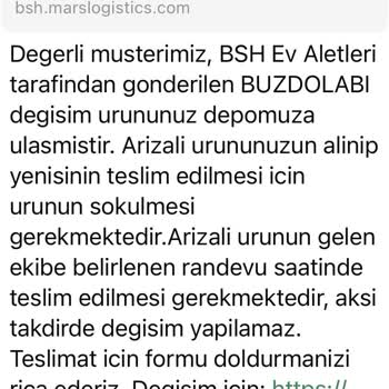 Bosch Yetkili Servis Mağduriyeti