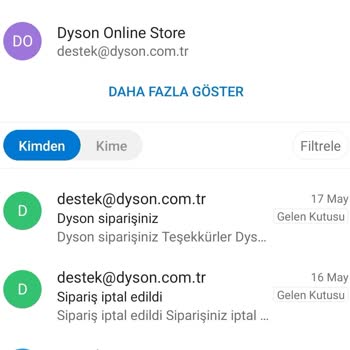 Dyson Destek Vermeyeceğiniz Ürünü Satmayacaksınız...