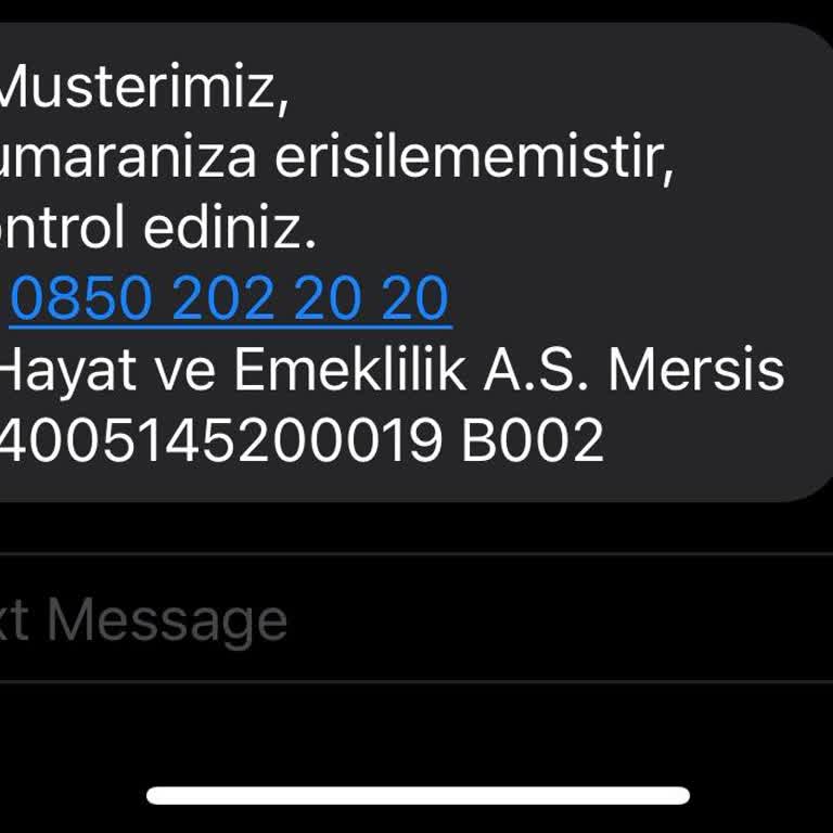 Türkiye Hayat Emeklilik BES İçin Telefonları Açmıyorlar, Muhatap Olacağım Kimse Yok