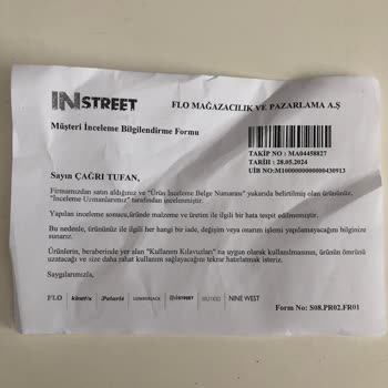 Puma Mağaza İade Politikası Şikayeti