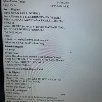 Arçelik Altus Cam Ocak