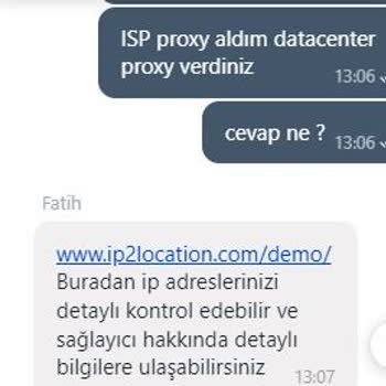 Arnproxy Adresi Isp Diye Satıp Datacenter Proxy Verip Dalga Geçiyor.