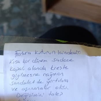 Skechers Marka Sandalet Yırtılma Sorunu