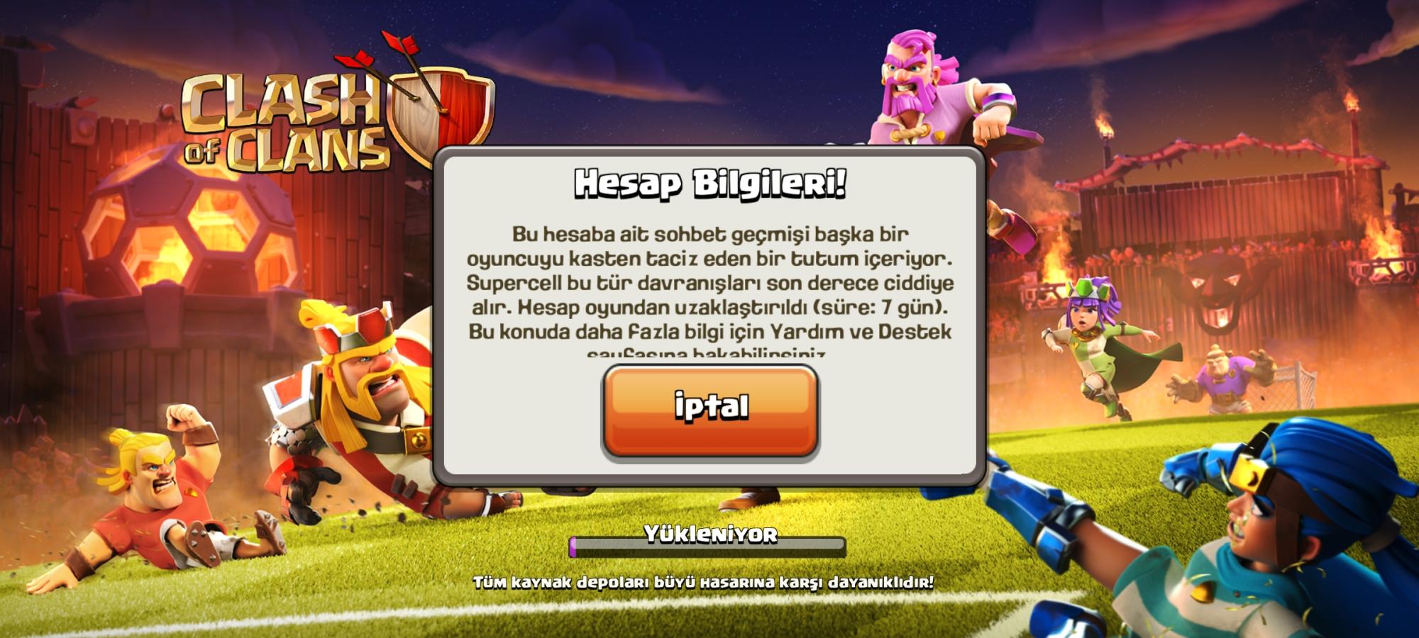 Clash Of Clans Меня наказали без причины - Xolvie