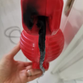 Fantom Fanset Elektrikli Ev Aletleri Dikey Süpürge Alev Alarak Yandı!