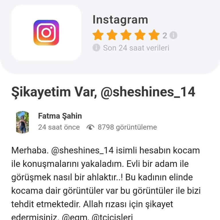 Instagram İsletme Hesabımdan İsmimi Kullanarak İtibarımı Zedeliyorlar