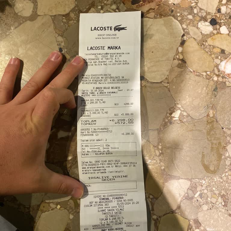Lacoste 17 Saat Önce Aldığım Ürünü İade Almıyor!