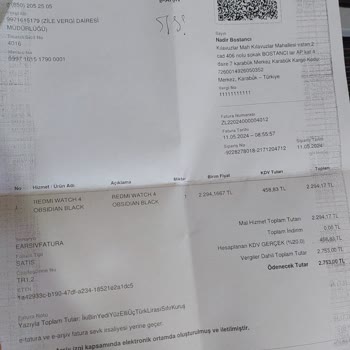 Xiaomi Bestech Bilişim Teknoloji Servis Haksız Yere Ücret Talebi