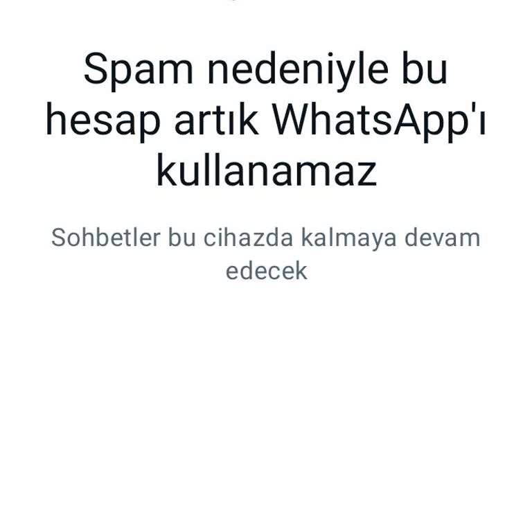 WhatsApp Çözüm Acil