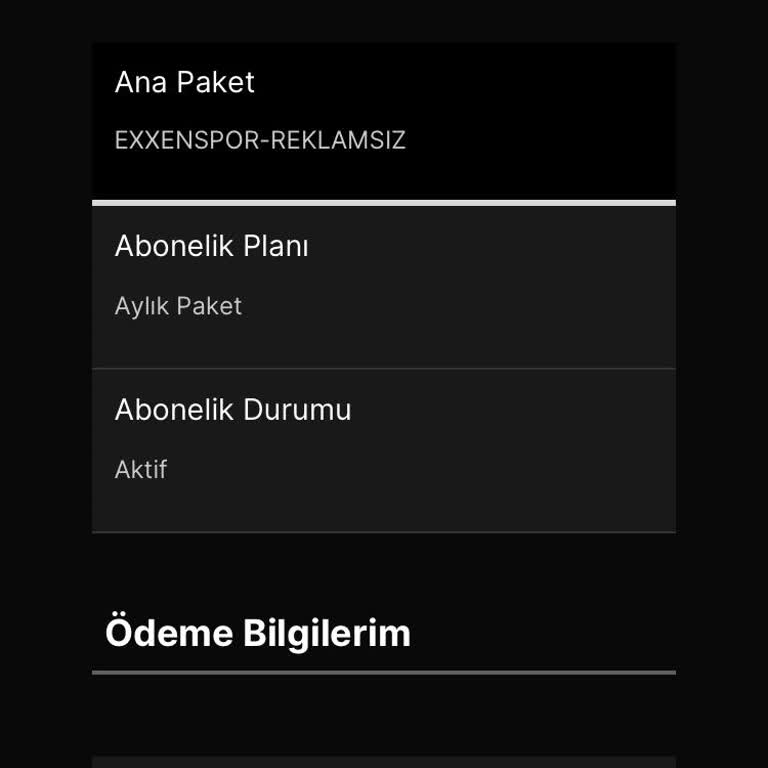 Exxen Üyeliğimi İptal Etmek İstiyorum