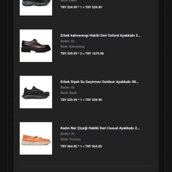 Greyder Ayakkabı Sahte Hesap