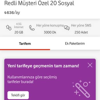 Vodafone Habersiz Fiyat Arttırımı