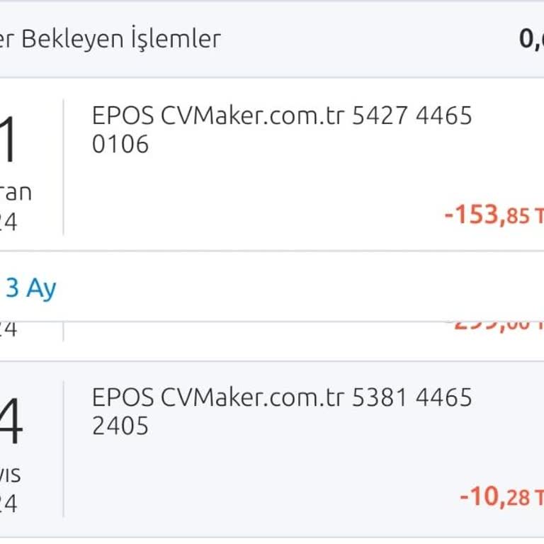 App.cvmaker.com.tr CV Maker Etik Olmayan Bir Hizmet Sunmaktadır.