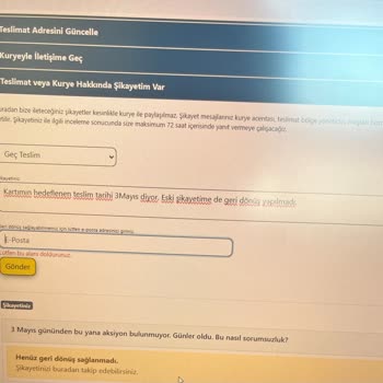 AGT Kurye (aynigunteslim.com) AGT Kuryenin Teslimat Sorunu