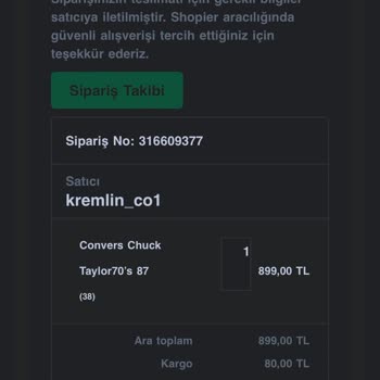 Shopier'e Üye Olamadan Kremlinco Dan Alışveriş Yaptım İade İstiyorum