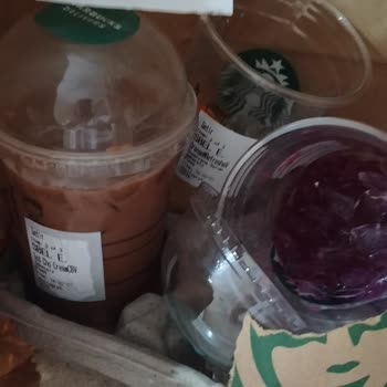 Getir Üzerinden Sipariş Edilen Starbucks